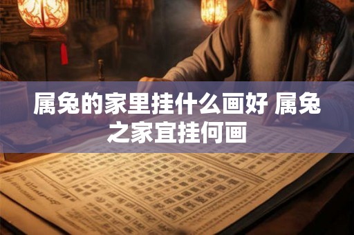 属兔的家里挂什么画好 属兔之家宜挂何画