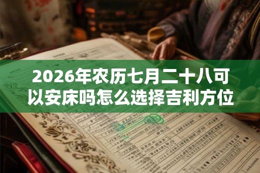 2026年农历七月二十八可以安床吗怎么选择吉利方位