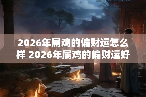 2026年属鸡的偏财运怎么样 2026年属鸡的偏财运好吗