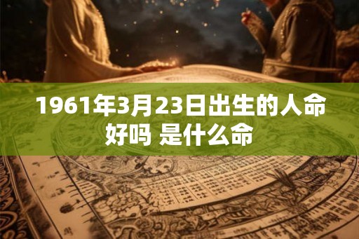 1961年3月23日出生的人命好吗 是什么命