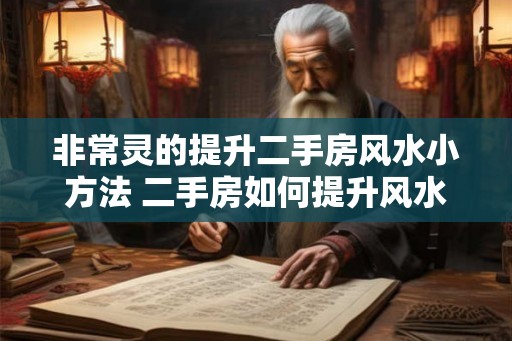 非常灵的提升二手房风水小方法 二手房如何提升风水