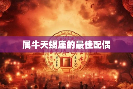属牛天蝎座的最佳配偶