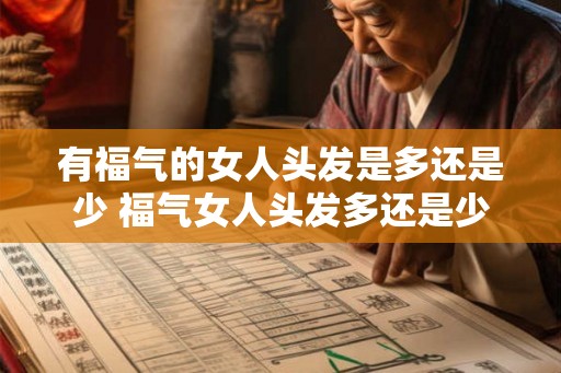 有福气的女人头发是多还是少 福气女人头发多还是少