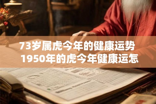 73岁属虎今年的健康运势 1950年的虎今年健康运怎么样 73岁属虎今年的健康运势 1950年的虎今年健康运怎么样