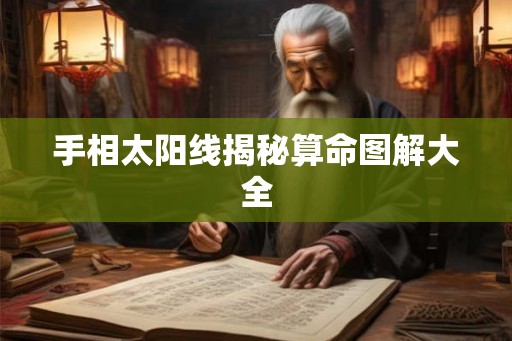 手相太阳线揭秘算命图解大全
