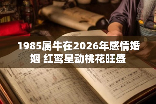 1985属牛在2026年感情婚姻 红鸾星动桃花旺盛