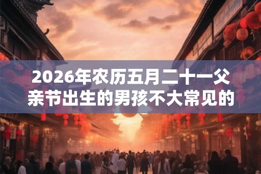 2026年农历五月二十一父亲节出生的男孩不大常见的好名字精选