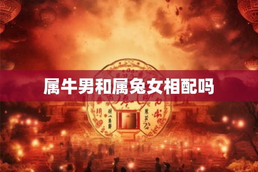 属牛男和属兔女相配吗