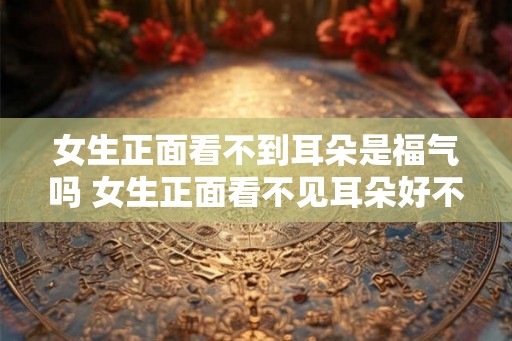 女生正面看不到耳朵是福气吗 女生正面看不见耳朵好不好