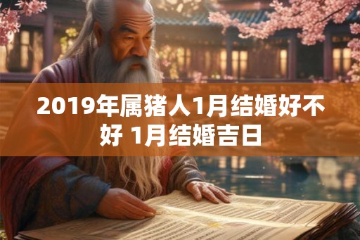 2019年属猪人1月结婚好不好 1月结婚吉日