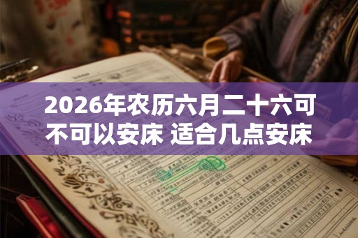 2026年农历六月二十六可不可以安床 适合几点安床 2026年农历六月二十六可不可以安床 适合几点安床