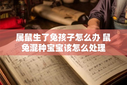 属鼠生了兔孩子怎么办 鼠兔混种宝宝该怎么处理