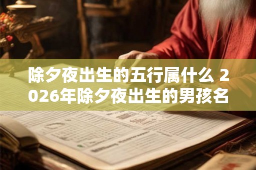 除夕夜出生的五行属什么 2026年除夕夜出生的男孩名字