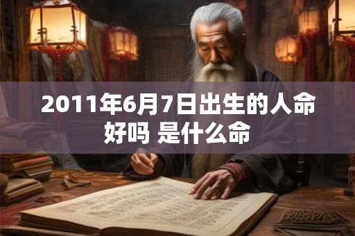 2011年6月7日出生的人命好吗 是什么命