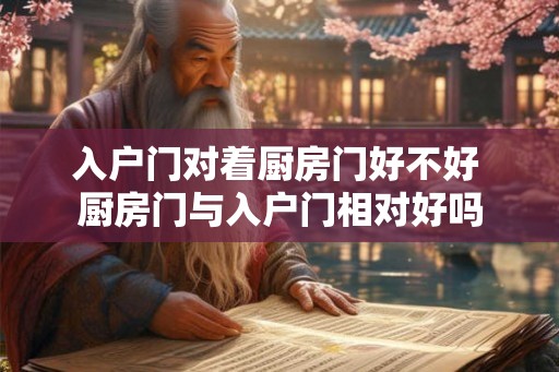 入户门对着厨房门好不好 厨房门与入户门相对好吗