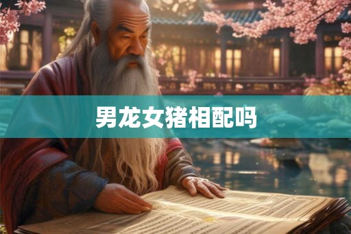 男龙女猪相配吗