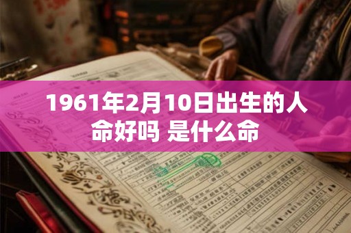 1961年2月10日出生的人命好吗 是什么命