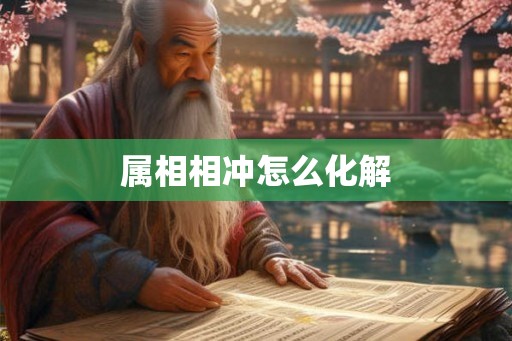 属相相冲怎么化解