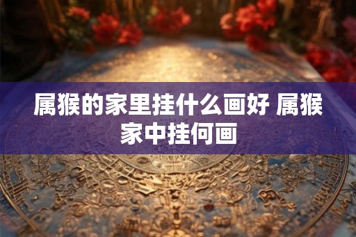 属猴的家里挂什么画好 属猴家中挂何画