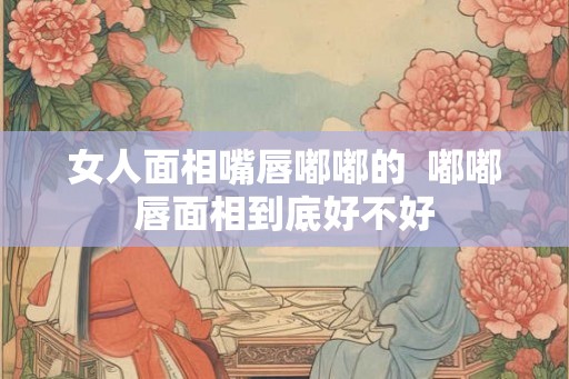 女人面相嘴唇嘟嘟的  嘟嘟唇面相到底好不好