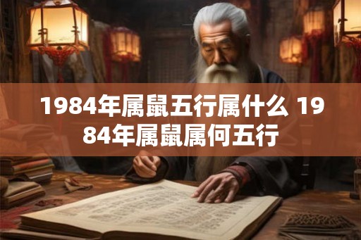 1984年属鼠五行属什么 1984年属鼠属何五行