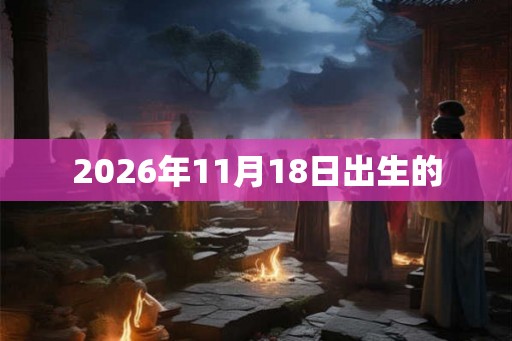 2026年11月18日出生的