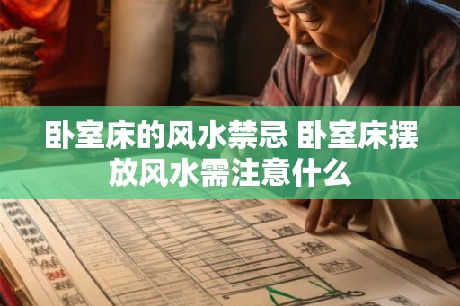 卧室床的风水禁忌 卧室床摆放风水需注意什么 卧室床的风水禁忌 卧室床摆放风水需注意什么