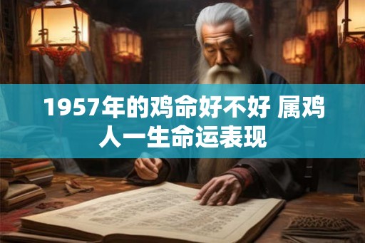 1957年的鸡命好不好 属鸡人一生命运表现