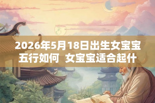 2026年5月18日出生女宝宝五行如何  女宝宝适合起什么名字