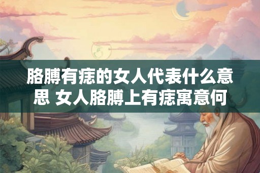 胳膊有痣的女人代表什么意思 女人胳膊上有痣寓意何在