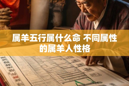 属羊五行属什么命 不同属性的属羊人性格 属羊五行属什么命 不同属性的属羊人性格