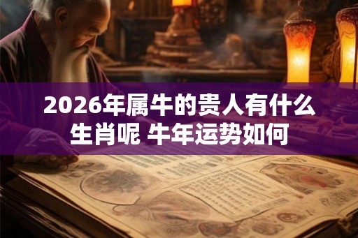 2026年属牛的贵人有什么生肖呢 牛年运势如何