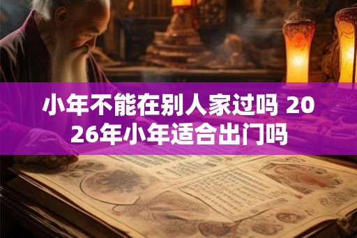 小年不能在别人家过吗 2026年小年适合出门吗