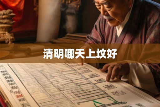 清明哪天上坟好