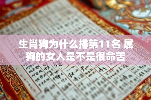 生肖狗为什么排第11名 属狗的女人是不是很命苦