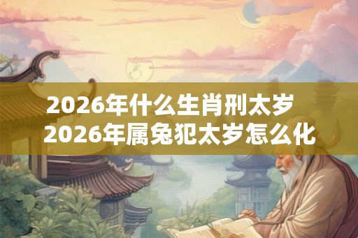2026年什么生肖刑太岁   2026年属兔犯太岁怎么化解