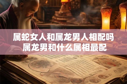 属蛇女人和属龙男人相配吗 属龙男和什么属相最配