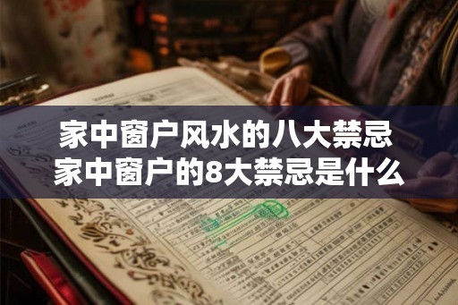 家中窗户风水的八大禁忌 家中窗户的8大禁忌是什么