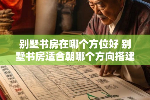 别墅书房在哪个方位好 别墅书房适合朝哪个方向搭建