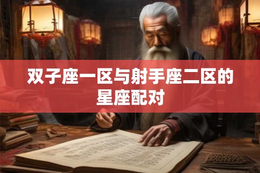 双子座一区与射手座二区的星座配对