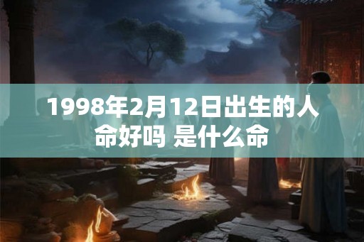 1998年2月12日出生的人命好吗 是什么命