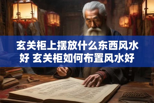 玄关柜上摆放什么东西风水好 玄关柜如何布置风水好