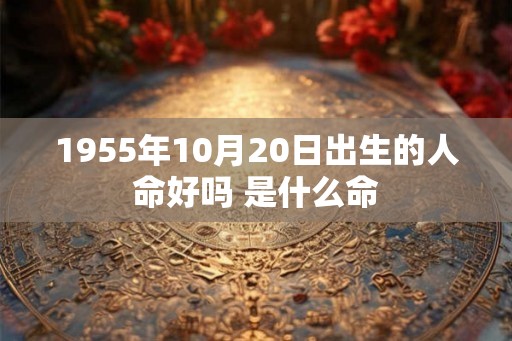 1955年10月20日出生的人命好吗 是什么命