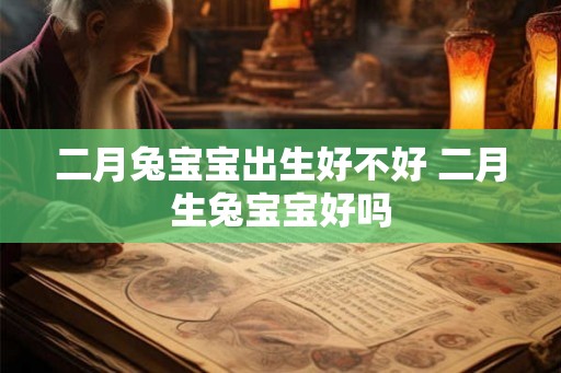 二月兔宝宝出生好不好 二月生兔宝宝好吗