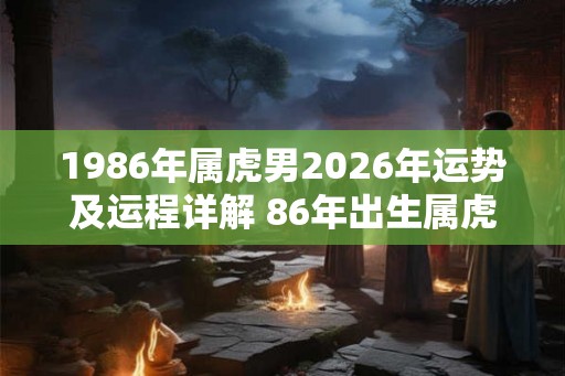 1986年属虎男2026年运势及运程详解 86年出生属虎人2026全年每月运势男性