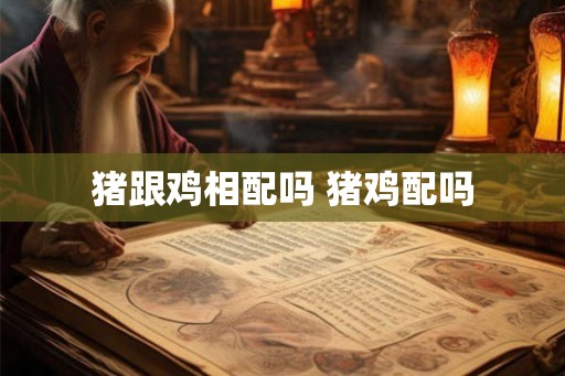 猪跟鸡相配吗 猪鸡配吗