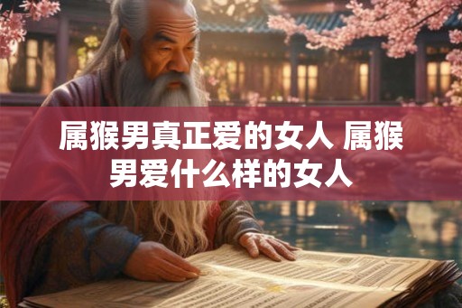 属猴男真正爱的女人 属猴男爱什么样的女人