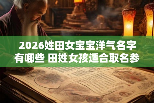 2026姓田女宝宝洋气名字有哪些 田姓女孩适合取名参考汇集！