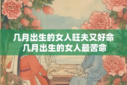 几月出生的女人旺夫又好命 几月出生的女人最苦命 几月出生的女人旺夫又好命 几月出生的女人最苦命