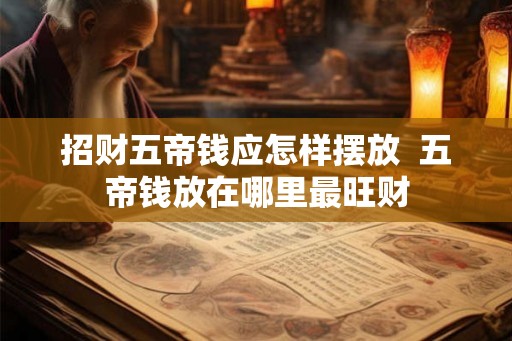 招财五帝钱应怎样摆放  五帝钱放在哪里最旺财